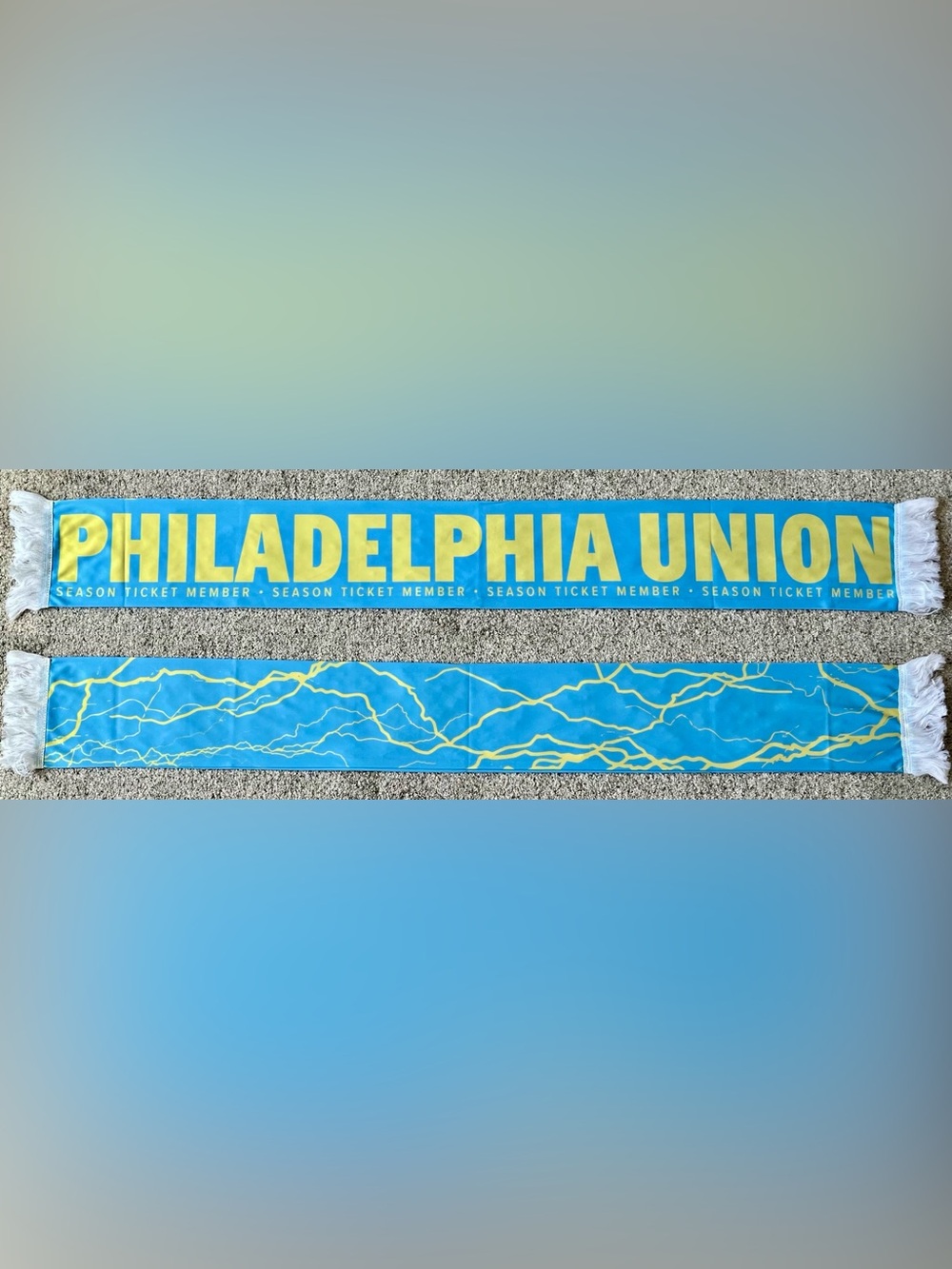 Philadelphia Union Season Ticket Member 2025 Soccer Scarf